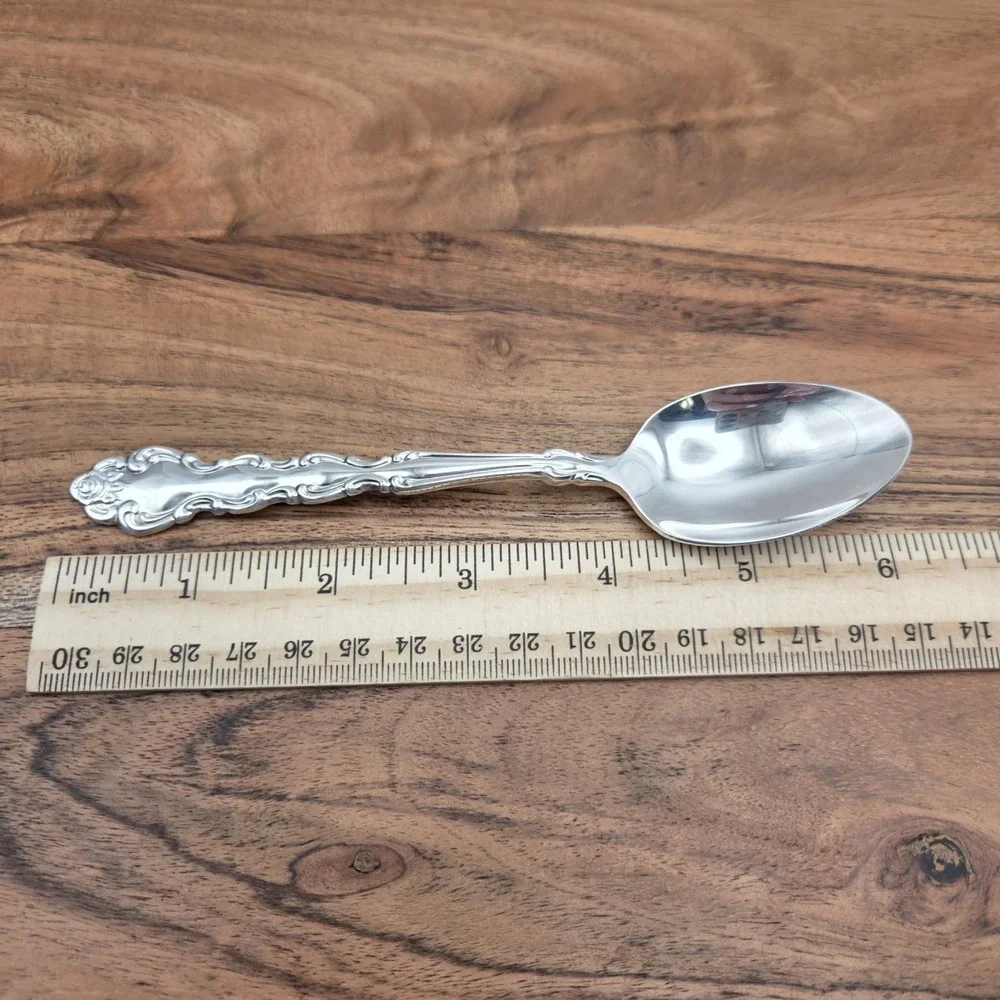 Set Of 5 Oneida Community Beethoven Silverplate Tea Spoons Betty Crocker